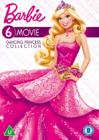 Barbie Dancing Princess Collection 6 Films New DVD Box Set