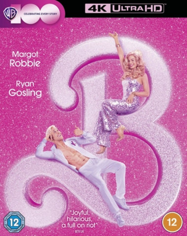 Barbie Live Action (Margot Robbie Ryan Gosling) 4K Ultra HD Region B Blu-ray