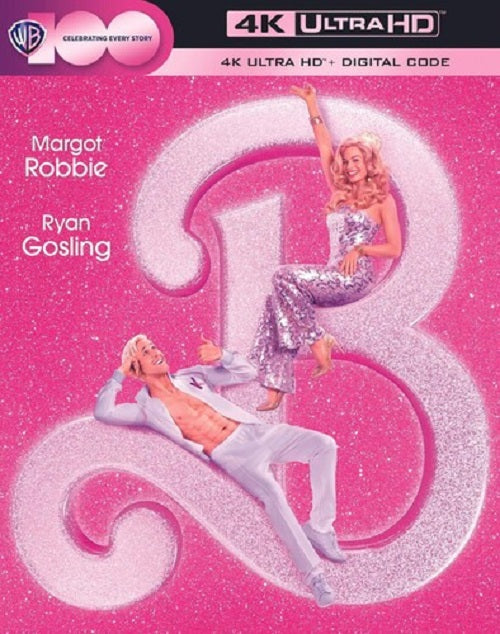Barbie (Margot Robbie Will Ferrell Ryan Gosling) New 4K Mastering Blu-ray