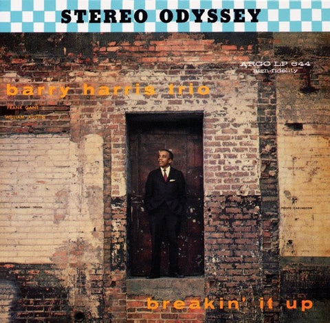 BARRY HARRIS TRIO Breaking It Up Uhqcd New CD