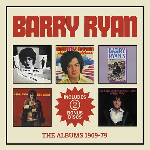 Barry Ryan Albums 1969-1979 1969 1979 5 Disc New CD Box Set