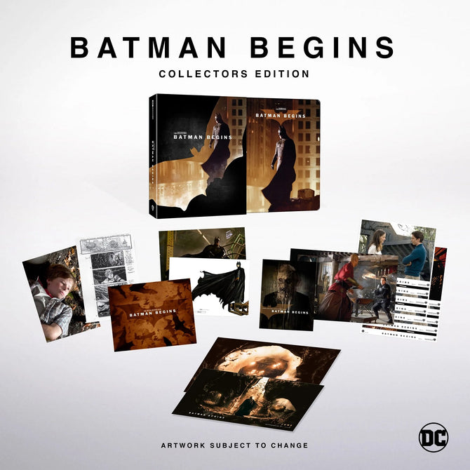Batman Begins Ultimate Collectors Edition New 4K Ultra HD Region B Blu-ray