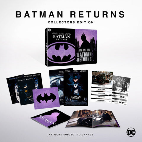 Batman Returns Ultimate Collectors Edition 4K Ultra HD Reg B Blu-ray + Steelbook