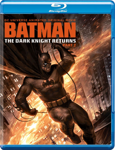 Batman The Dark Knight Returns Part 2 (Peter Weller) Two New Region B Blu-ray