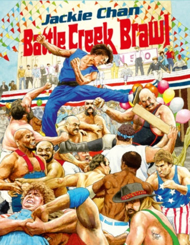 Battle Creek Brawl (Jackie Chan) Deluxe Collectors Edition New Region B Blu-ray