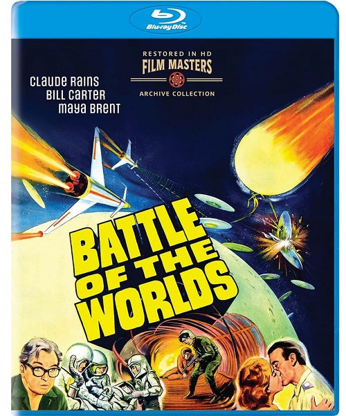 Battle Of The Worlds (Bill Carter Claude Rains) New Blu-ray Presale