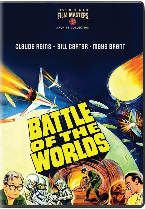 Battle Of The Worlds (Bill Carter Claude Rains) New DVD Presale