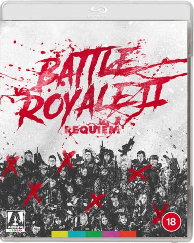 Battle Royale 2 Requiem (Tatsuya Fujiwara Aki Maeda) Two New Region B Blu-ray