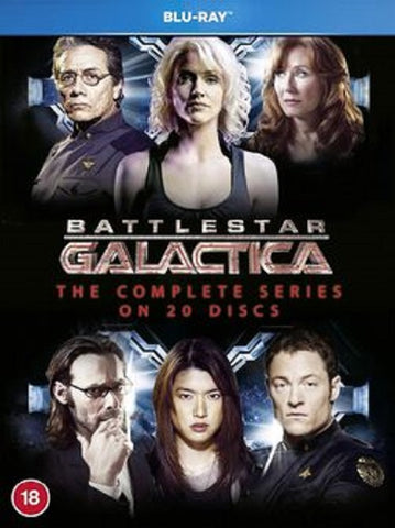 Battlestar Galactica Season 1 2 3 4 Series One Two Three Four Reg B Blu-ray