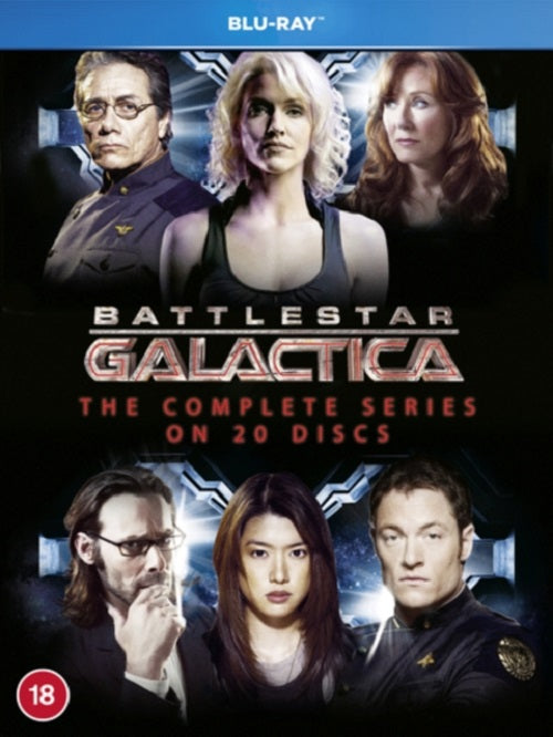 Battlestar Galactica The Complete Series 1-4  New Region B Blu-ray + Razor