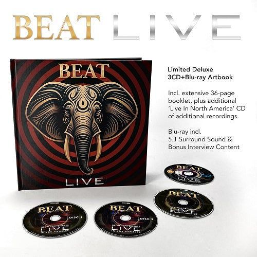 BEAT Neon Heat Disease 4 Disc New CD + Blu-ray Box Set Presale