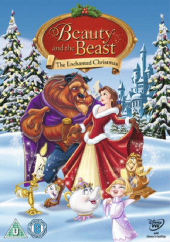 Beauty and the Beast The Enchanted Christmas (Paige O'Hara) & New Region 4 DVD