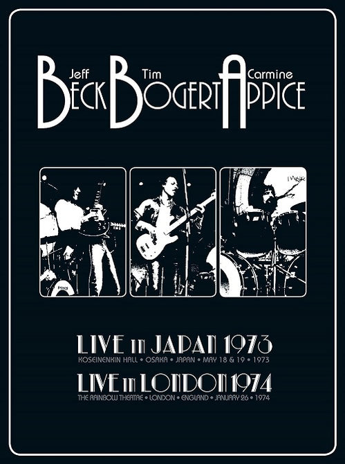 Beck Bogert & Appice Live 1973 & 1974 And 4 Disc New CD