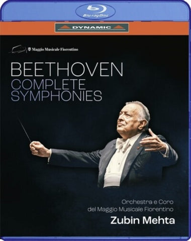 Beethoven The Complete Symphonies (Zubin Mehta) New Region B Blu-ray