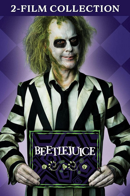 Beetlejuice Beetlejuice 2 Film Collection (Michael Keaton Winona Ryder) New DVD