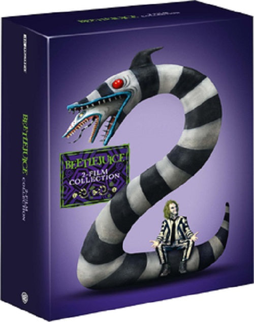 Beetlejuice + Beetlejuice Beetlejuice Limited Steelbook 4K Reg B Blu-ray Presale