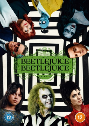 Beetlejuice Beetlejuice (Michael Keaton Winona Ryder Jenna Ortega) New DVD