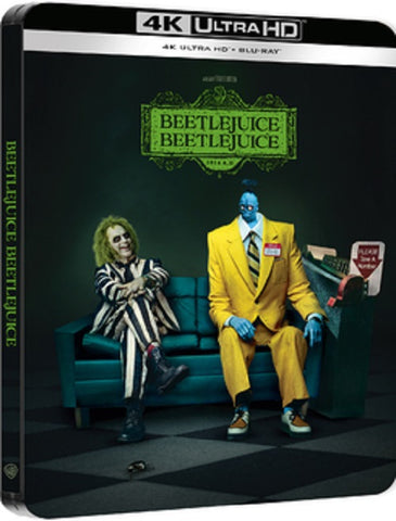 Beetlejuice Beetlejuice Limited Edition 4K Ultra HD Region B Blu-ray + Steelbook
