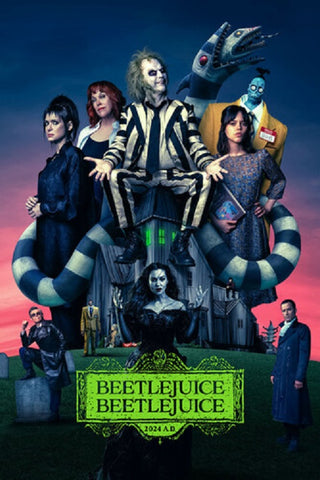 Beetlejuice Beetlejuice (Michael Keaton Winona Ryder) New Blu-ray + Digital