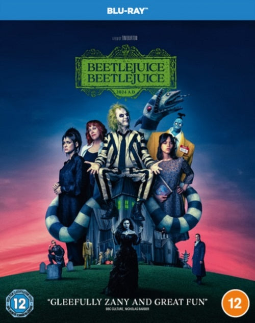 Beetlejuice Beetlejuice (Michael Keaton Winona Ryder) New Region B Blu-ray