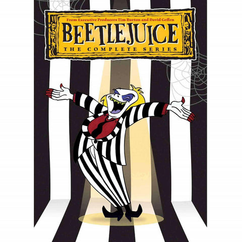 Beetlejuice The Complete Series Season 1 2 3 4 (Tim Burton) Region 1 DVD
