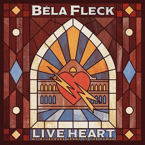 Bela Fleck Live Heart My Bluegrass Heart At The Ryman 2 Disc New CD Presale