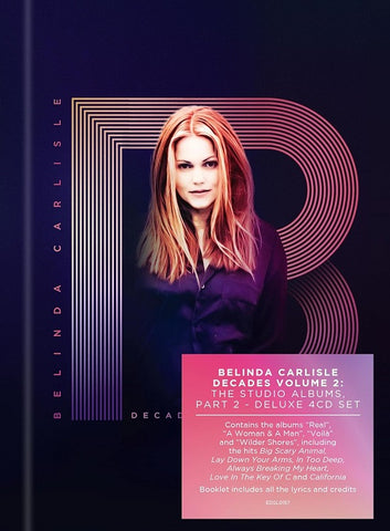 Belinda Carlisle Decades Volume 2 Vol Two 4 Disc New CD Box Set