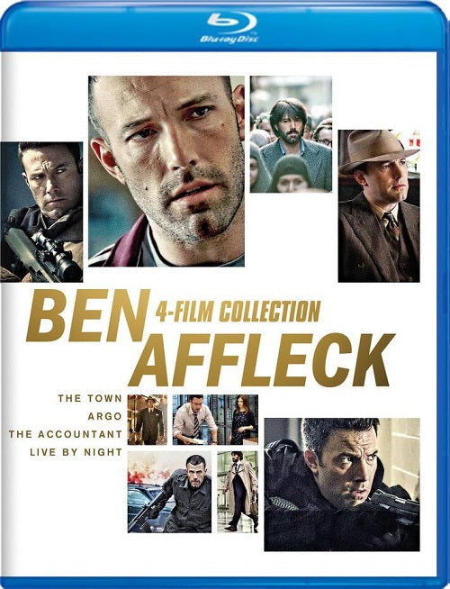 Ben Affleck 4 Film Collection The Town + Argo + The Accountant Blu-ray Presale