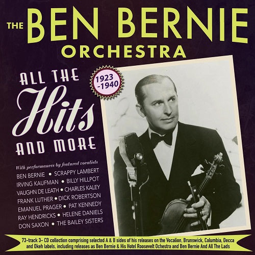 BEN BERNIE & THE BEN BERNIE ORCHESTRA All The Hits And More 1923 1940 3 Disc CD