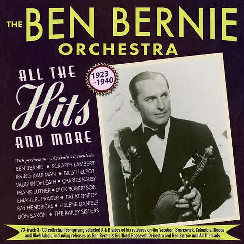 BEN BERNIE & THE BEN BERNIE ORCHESTRA All The Hits And More 1923 1940 3 Disc CD