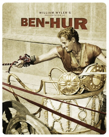 Ben-Hur Ben Hur New 4K Ultra HD Region B Blu-ray + Steelbook Presale