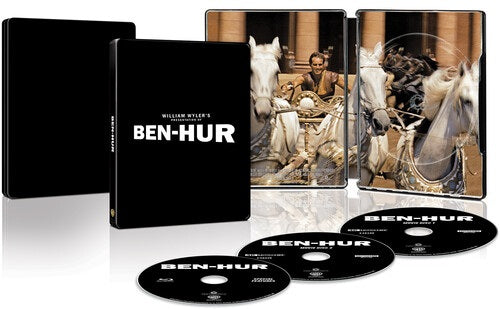 Ben Hur Limited Edition New 4K Ultra HD Blu-ray + Digital + Steelbook Presale