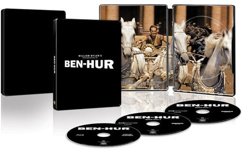 Ben Hur Limited Edition New 4K Ultra HD Blu-ray + Digital + Steelbook Presale