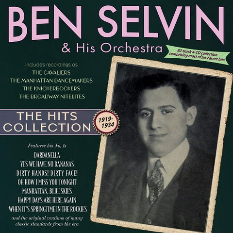 Ben Selvin And His Orchestra The Hits Collection 1919 1934 & 4 Disc New CD