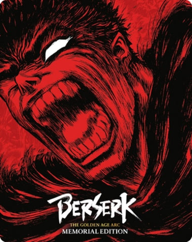 Berserk The Golden Age Arc Memorial Ed Limited Reg B Blu-ray + Steelbook Presale
