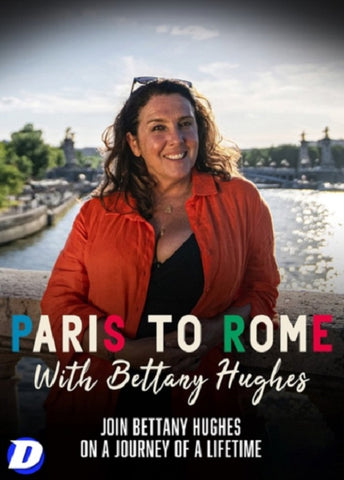 Bettany Hughes Grand Tour From Paris to Rome New DVD