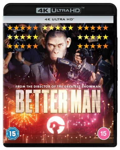 Better Man (Robbie Williams Jonno Davies) 4K Ultra HD Region B Blu-ray Presale