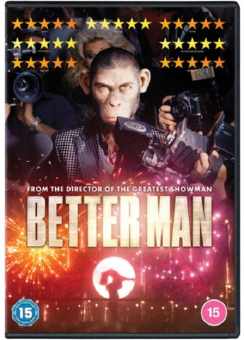 Better Man (Robbie Williams Jonno Davies Steve Pemberton) New DVD Presale