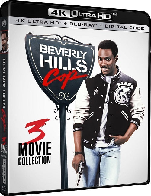 Beverly Hills Cop 1 2 3 Movie Collection (Eddie Murphy) New 4K Ultra HD Blu-ray