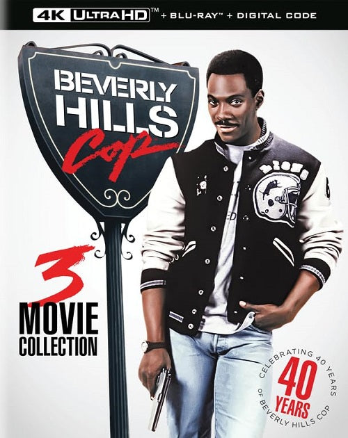 Beverly Hills Cop 1 2 3 Movie Collection (Eddie Murphy) New 4K Ultra HD Blu-ray