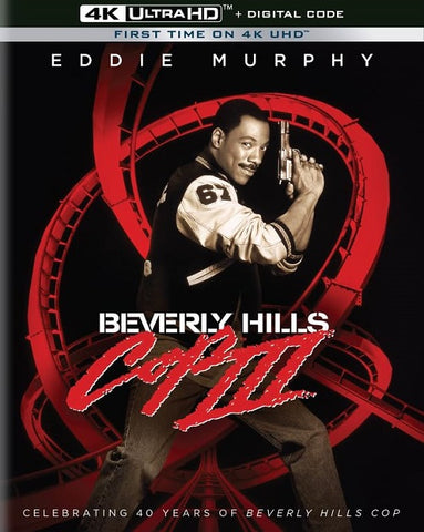 Beverly Hills Cop III (Eddie Murphy Judge Reinhold) 3 Three 4K Ultra HD Blu-ray