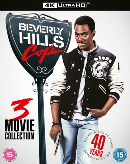 Beverly Hills Cop Trilogy 1 2 3 New 4K Ultra HD Region B Blu-ray Box Set