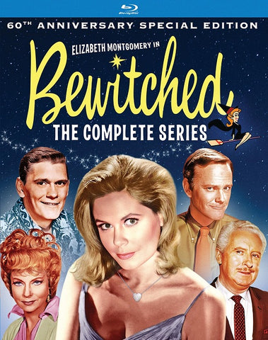 Bewitched Season 1 2 3 4 5 6 7 8 The Complete Series 60th Anniversary Blu-ray