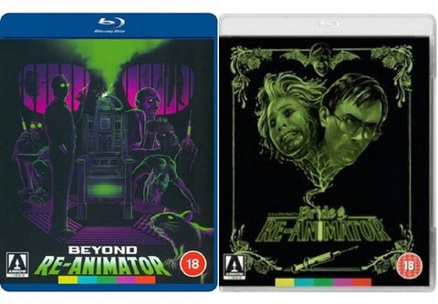Beyond Re-Animator + Bride Of Re-Animator ReAnimator New Region B Blu-ray