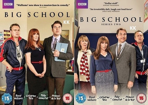 Big School Series 1 + 2 (Catherine Tate David Walliams) Season Region 4 New DVD