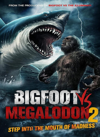 Bigfoot Vs Megalodon 2 (Simon Jackson Edson Camacho) Two New DVD