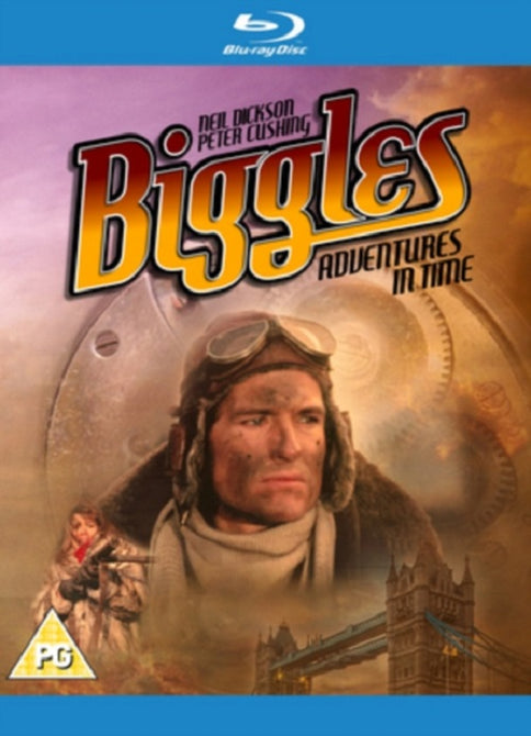 Biggles Adventures in Time (Neil Dickson Peter Cushing) New Region B Blu-ray
