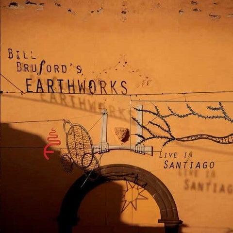 Bill Bruford's Earthworks Live in Santiago Brufords 2 Disc New CD + DVD