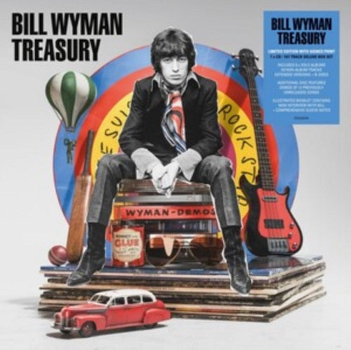 Bill Wyman Treasury 7 Disc New CD Box Set Presale