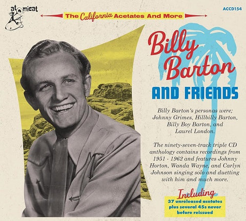 Billy Barton And Friends & 3 Disc New CD